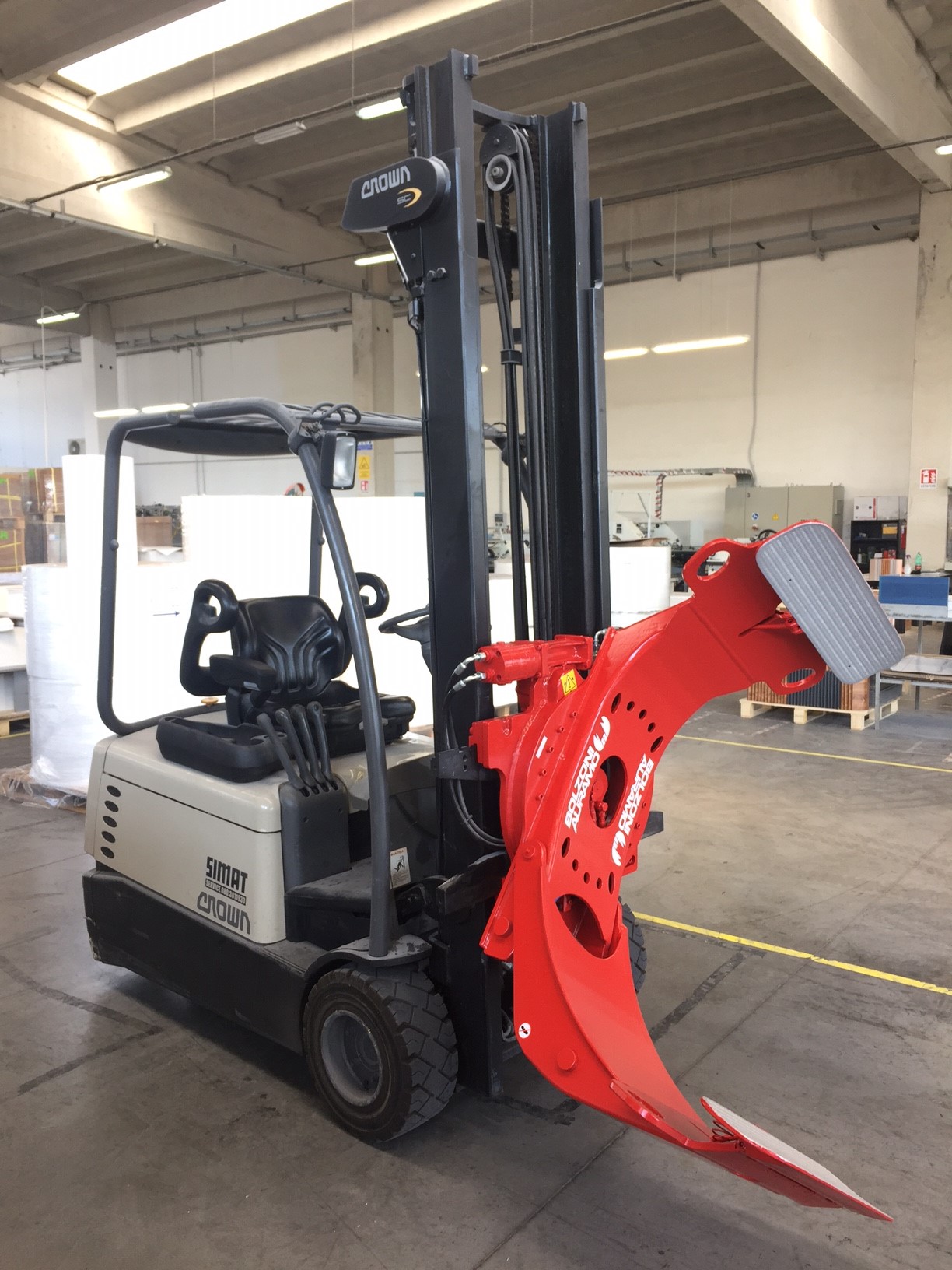 AM 1300KG Paper Roll Clamp 360 degree Rotation Online Best Price in India